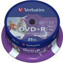 Verbatim DVD+R 4,7GB 16x, AZO, printable, spindle, 25ks (43539)