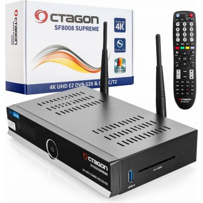 Octagon SF8008 SUPREME Combo 4K UHD – Sleviste.cz