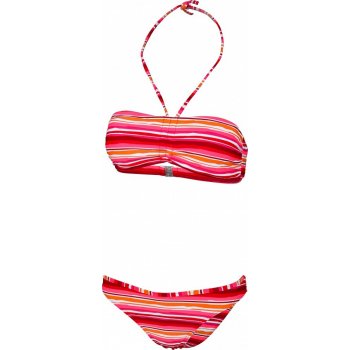 Stuf Nikki Bikiny červená/bílá/černá