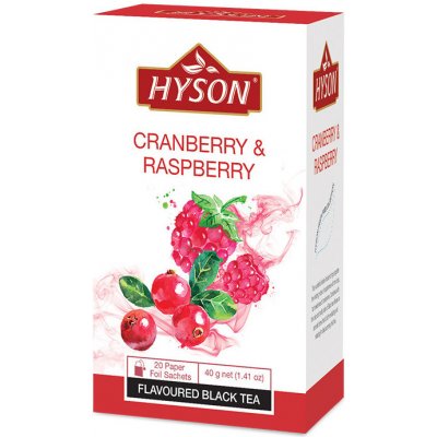 Hyson Cranberry & Raspberry 20 sáčků