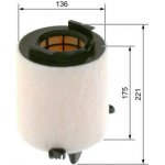 Vzduchový filtr BOSCH 1 457 433 576 – Hledejceny.cz