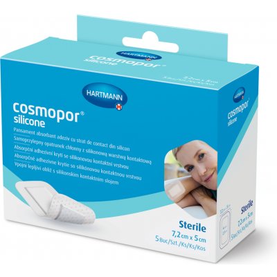 Cosmopor Silicone 7,2 x 5 cm 5 ks – Zboží Dáma