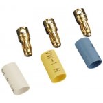 Traxxas Konektor zlacený 3.5mm samec s bužírkou 3 – Sleviste.cz