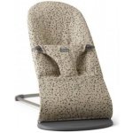 BabyBjörn Lehátko Bouncer Bliss Woven - Beige/Dark Gray – Zboží Dáma