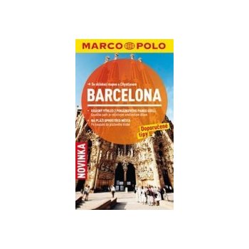 Barcelona cestovní průvodce s mapou MP
