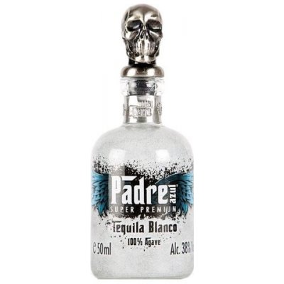 Padre Azul Super Premium BLANCO Tequila 38% 0,05 l (holá láhev)