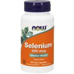 NOW Foods Selenium 200mcg 90 rostlinných kapslí – Hledejceny.cz