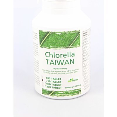 Naturegreen ChlorellaPyrenoidosa Taiwan 750 tablet – Zboží Mobilmania