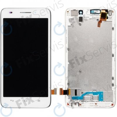 LCD displej + Dotykové sklo Huawei Ascend G620s White Original Service Pack