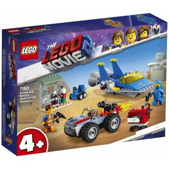 LEGO® Movie 70821 Emmetova a Bennyho dílna „Postav a oprav to“!