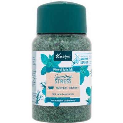 Kneipp Goodbye Stress Koupelová sůl 500 g Water Mint & Rosemary