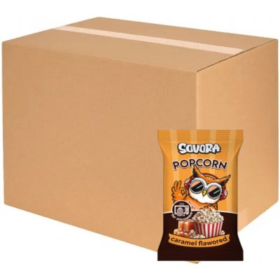 Sovora popcorn do mikrovlnky Karamelový 15 x 100 g – Zboží Mobilmania