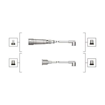 Sada kabelů pro zapalování MAGNETI MARELLI 941319170089 – Hledejceny.cz