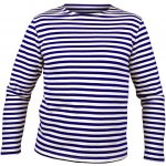 Námořnické triko MARINE dlouhý rukáv tmavě modrá – Zboží Dáma