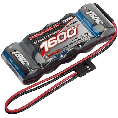 NOSRAM XTEC RX-pack Straight 2/3A NiMH JR 6.0 V 1600 mAh