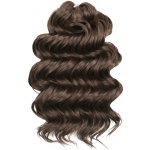 Vlnitý kanekalon MANASI 55cm, 300g - BROWN 139 – Zboží Dáma