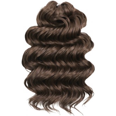 Vlnitý kanekalon MANASI 55cm, 300g - BROWN 139 – Zboží Dáma