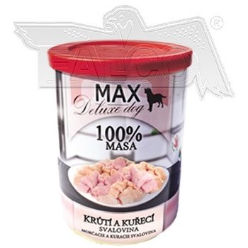 Max Deluxe krůtí a kuřecí svalovina 0,8 kg