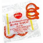 Balení těsnění do zavařovacích sklenic Weck 39 x 52, sklenice ø 40 mm / 10 ks – Hledejceny.cz