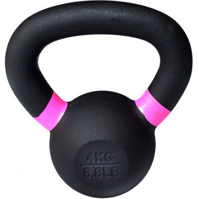 FitnessLine Kettlebell litina 4 kg – Zboží Mobilmania