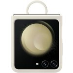 Samsung Galaxy Z Flip5 Silikonový kryt s držákem na prst Cream EF-PF731TUEGWW – Zboží Živě