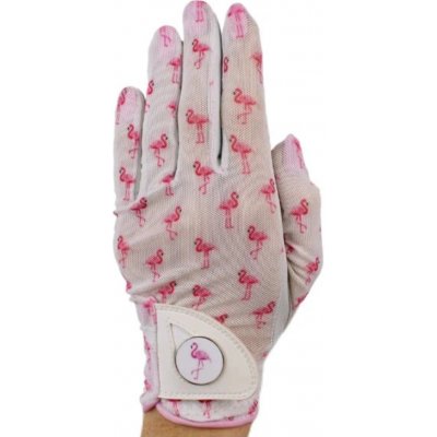 BEST OF GOLF America Womens Golf Glove Flamingle Levá S – Zboží Dáma