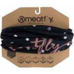 Meatfly šátek Cody Dots black černá – Zboží Mobilmania