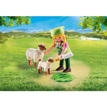 Playmobil 9356 Farmářka s ovcemi