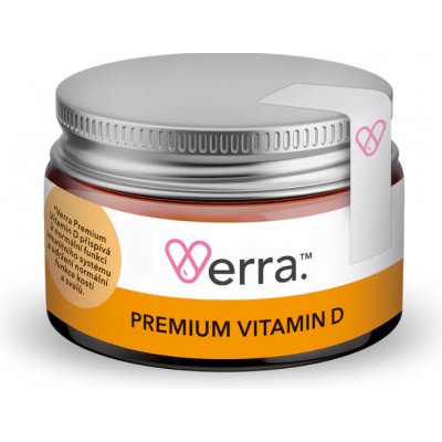Verra Premium Vitamín D 25 mcg 1000 IU 30 kapslí – Hledejceny.cz