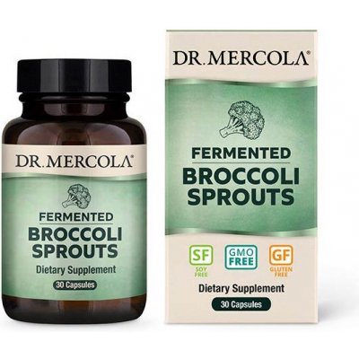 Dr. Mercola Fermented Broccoli Sprouts 400 mg 30 kapslí