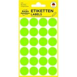 Avery Zweckform 3174 etikety 18mm 4 ks neon zelené – Zboží Mobilmania