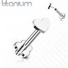 Piercing Šperky4U Push In piercing do brady ucha titan TIT1172-1208