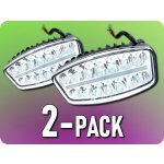 KAMAR Přední LED světlo + poziční, 50W + 8W, 4000LM, 12/24V/2-PACK! [L3419] – Hledejceny.cz