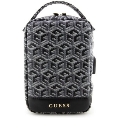 Pouzdro Guess Taška PU G Cube Travel Bag černé – Zboží Mobilmania