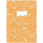 Obal na sešit Schooldoo A5 oranžový – Hledejceny.cz