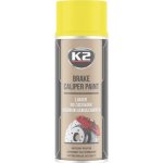 K2 BRAKE CALIPER PAINT 400 ml ŽLUTÁ - barva na brzdové třmeny a bubny