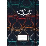 Karton P P Sešit s vyměnitelnou náplní Oxybook 544 Shark – Sleviste.cz