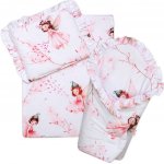 Baby Nellys Luxusní sada pro panenku 3D Baby Nellys zavinovačka peřinka a polštářek I love Girl – Sleviste.cz