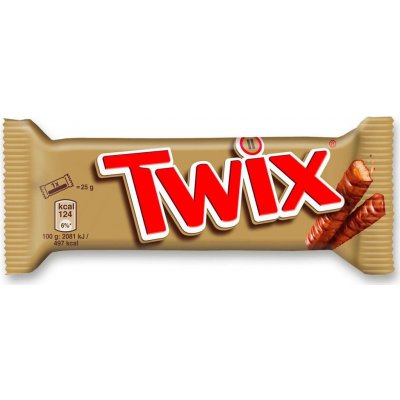Twix tyčinky 50 g – Hledejceny.cz