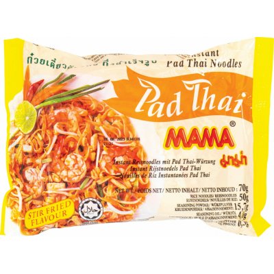 MAMA Instantní rýžové nudle Pad Thai 70 g – Zboží Mobilmania