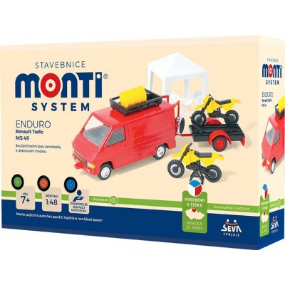 Monti System stavebnice MS 49 Enduro Renault Trafic 1:35 – Hledejceny.cz