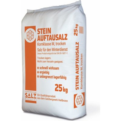 Salzwerke Posypová sůl kamenná 25 kg – Zboží Dáma