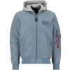 Pánská bunda Alpha Industries bunda MA1 TT Hood greyblue