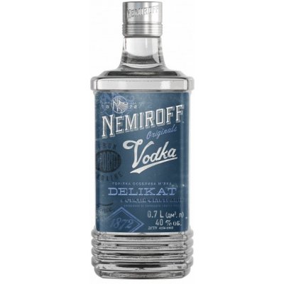 Nemiroff Delikat premium extra smooth Ukraine vodka 40% 0,7 l (holá láhev) – Zboží Dáma