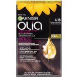 Garnier Olia Permanent Hair Color olejová permanentní barva na vlasy 4,15 Iced Chocolate 50 g – Hledejceny.cz