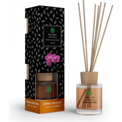 Green idea ratanové vonné tyčinky Černá orchidej 100 ml – Zboží Dáma