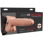 Fetish Fantasy 7" Hollow Rechargeable Strap On with Balls – Zbozi.Blesk.cz