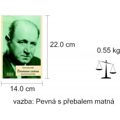 Životnou cestou: Spomienky psychológa - Anton Jurovský – Hledejceny.cz