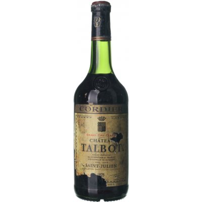 Château Talbot Saint-Julien Grand Cru suché červené 1975 0,75 l (holá láhev) – Hledejceny.cz