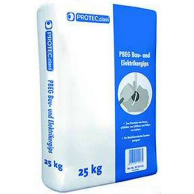PROTECCLASS Sádra PBEG elektrikářská á 25kg 05101143 – HobbyKompas.cz